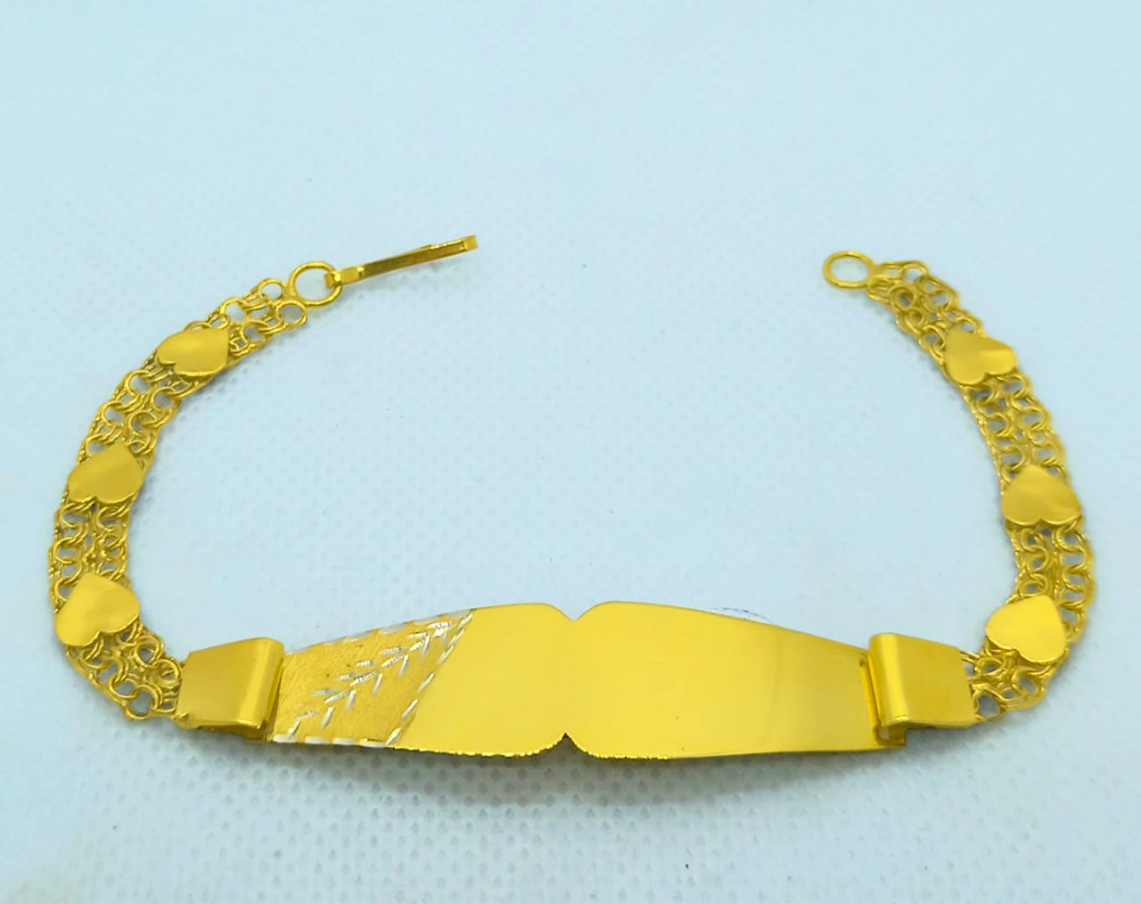 Gold Ladie ID Band